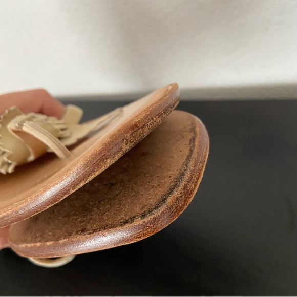 Tommy Bahama Suede Leather Flip Flop Sandals Made in Spain - Picture 11 of 12